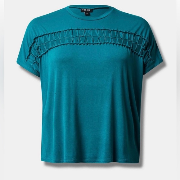 🆕NWT🔖Torrid Front Cut Out Jersey Top - 2x - Picture 4 of 7